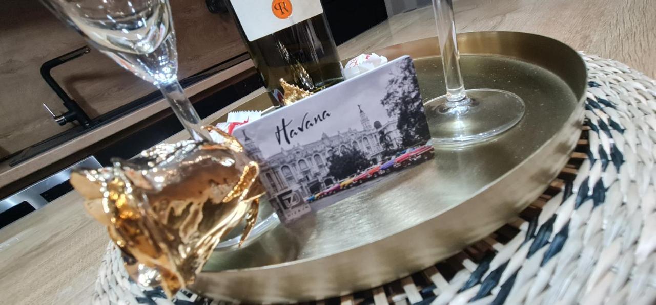 Design Apartment Platinium Spa Lux 5 Star "Havana" Completely Private Wellness & Spa Free Included Sauna & Jacuzzi & Salt Wall & Fire Place & 3D Ceilings & Business Wifi & Netflix & Keyless Code Entry & Full Smart App & Secure 2 Parking Place Ćuprija Buitenkant foto