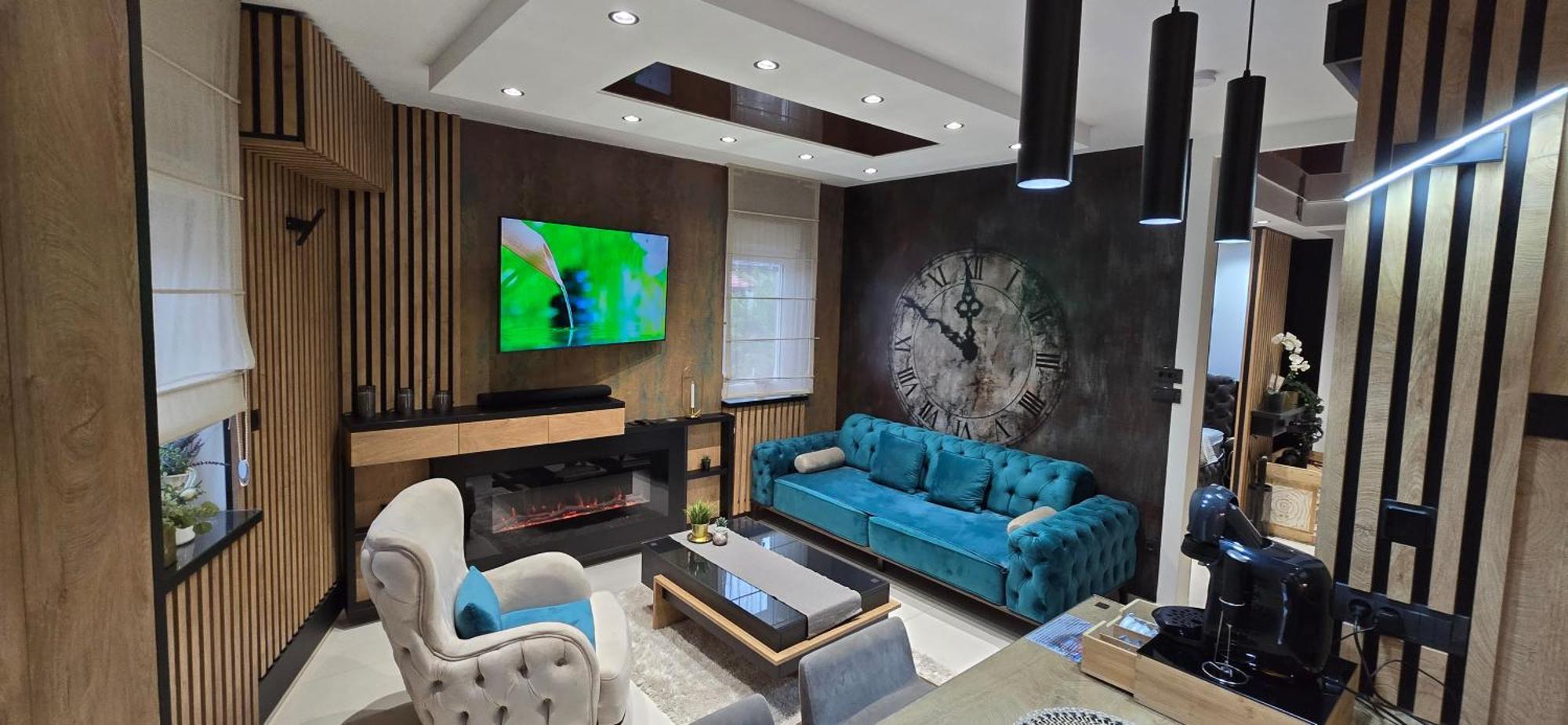 Design Apartment Platinium Spa Lux 5 Star "Havana" Completely Private Wellness & Spa Free Included Sauna & Jacuzzi & Salt Wall & Fire Place & 3D Ceilings & Business Wifi & Netflix & Keyless Code Entry & Full Smart App & Secure 2 Parking Place Ćuprija Buitenkant foto