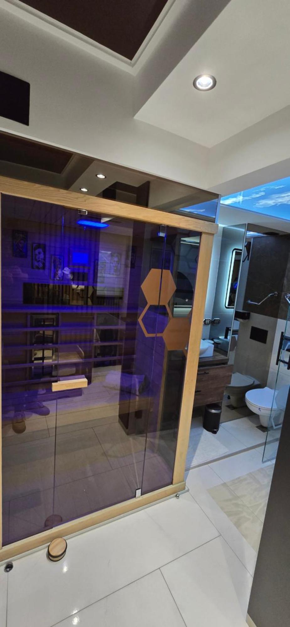 Design Apartment Platinium Spa Lux 5 Star "Havana" Completely Private Wellness & Spa Free Included Sauna & Jacuzzi & Salt Wall & Fire Place & 3D Ceilings & Business Wifi & Netflix & Keyless Code Entry & Full Smart App & Secure 2 Parking Place Ćuprija Buitenkant foto